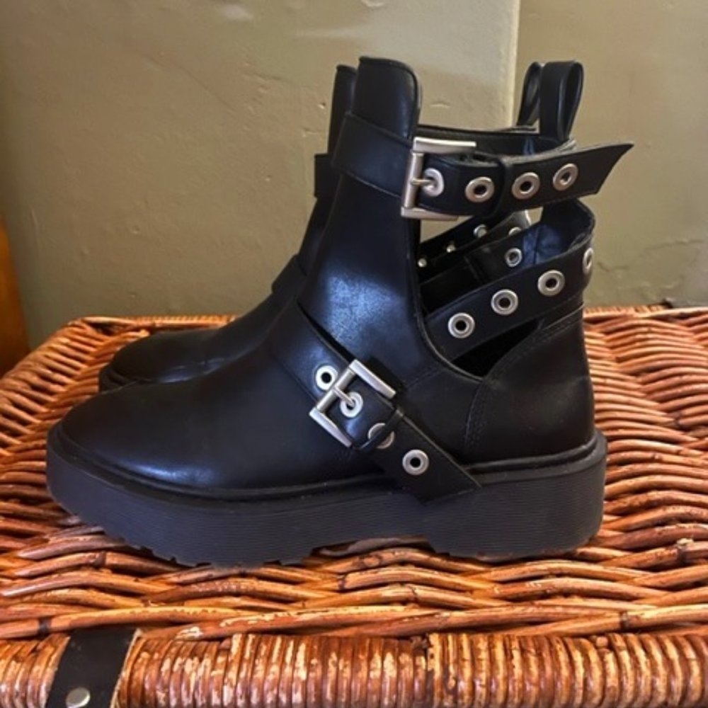 Zara Moto Boots